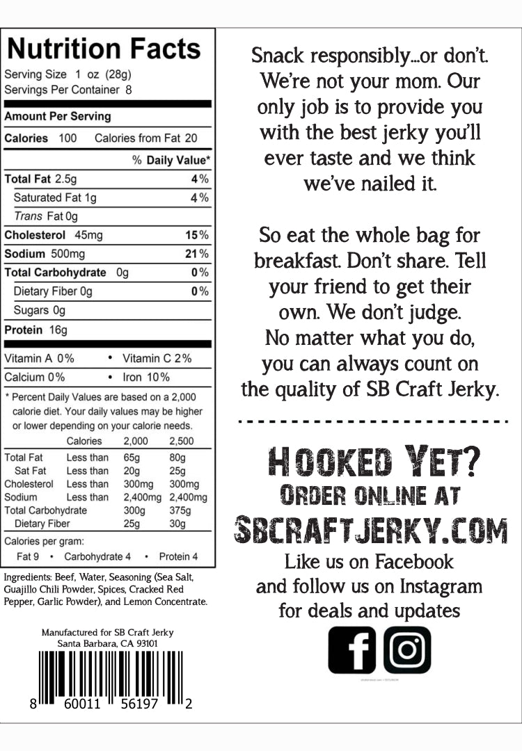 Chile Limon | Half Pound (8 oz)