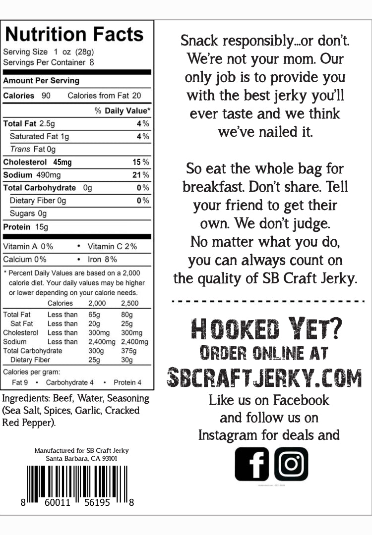 Old Fashioned Hot & Spicy | Half Pound (8 oz)