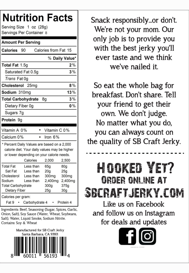 Hot & Spicy Teriyaki | Half Pound (8 oz)