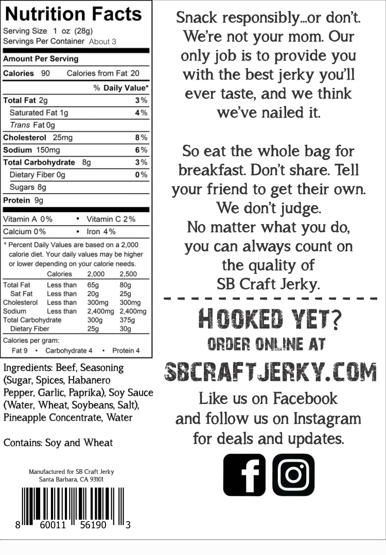 Sweet Chile Habanero | 2.8oz