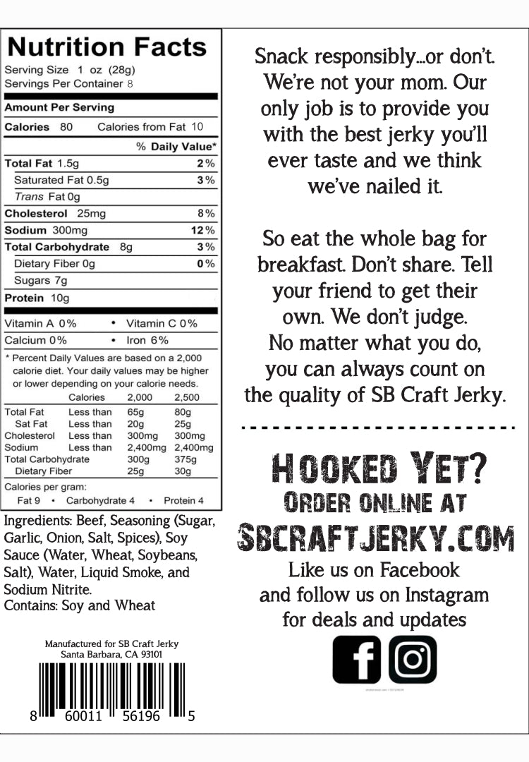 Teriyaki | Half Pound (8 oz)