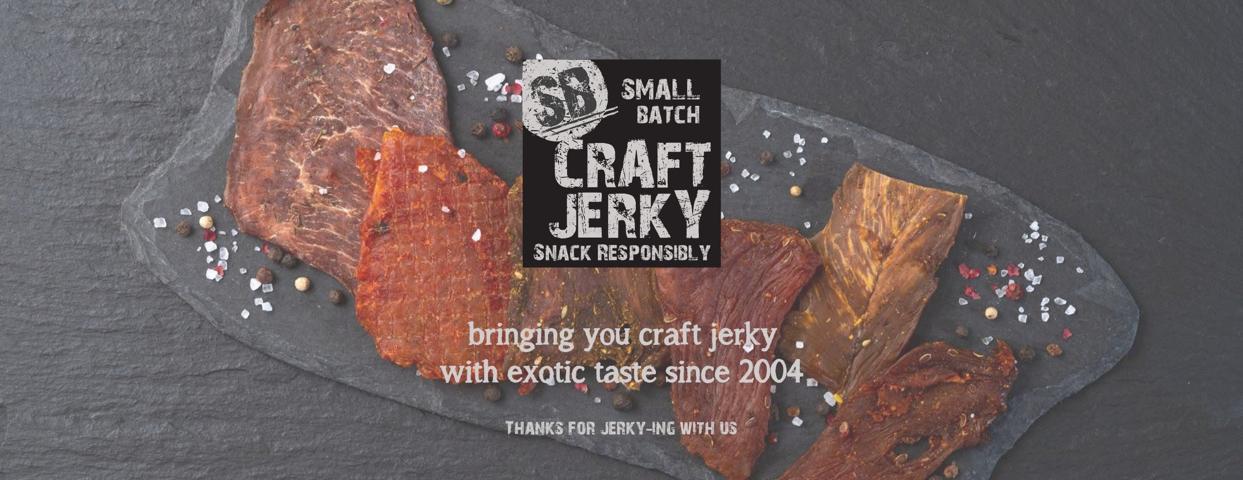 Small Batch Hand Crafted Beef Jerky, Snack Responsibly